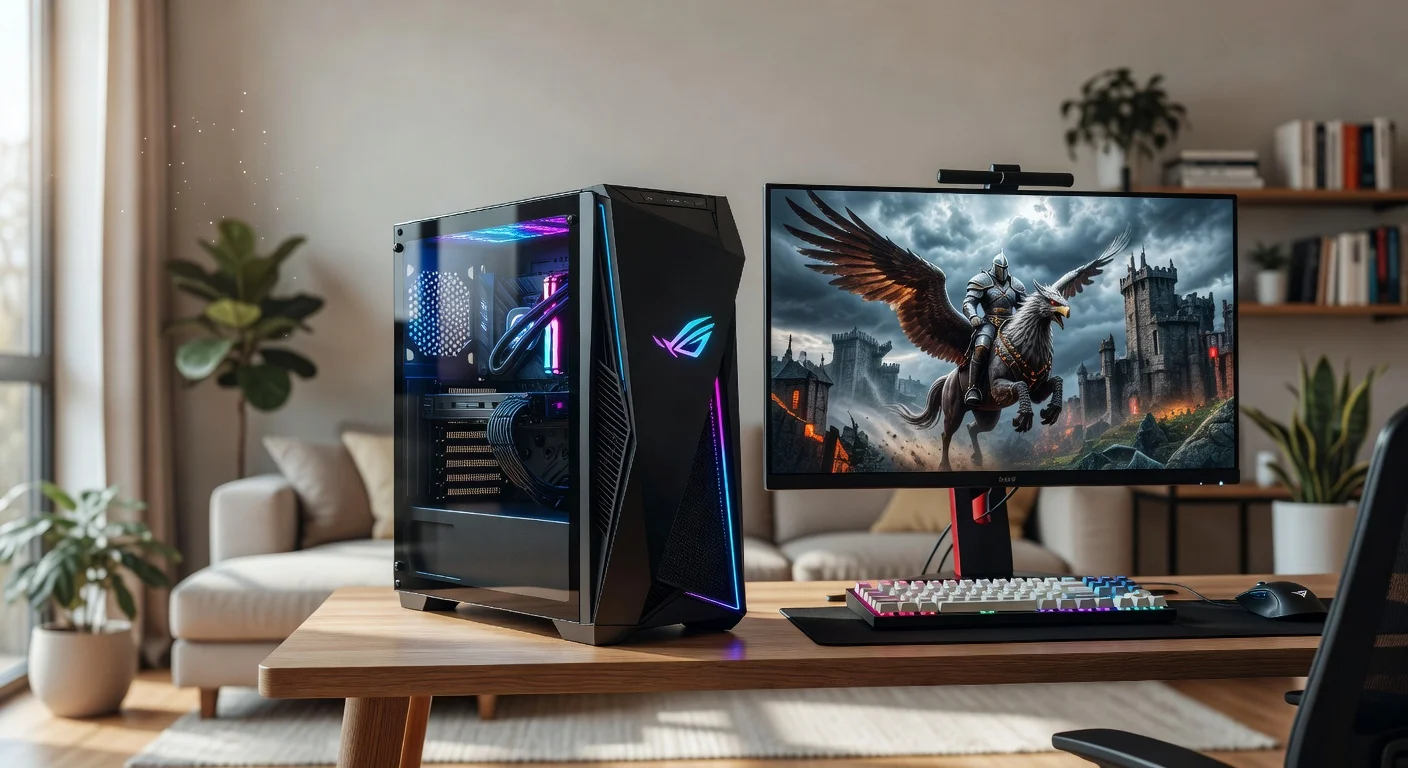 ASUS ROG Strix G16CH - in-use shot ASUS ROG Strix G16CH - in-use shot