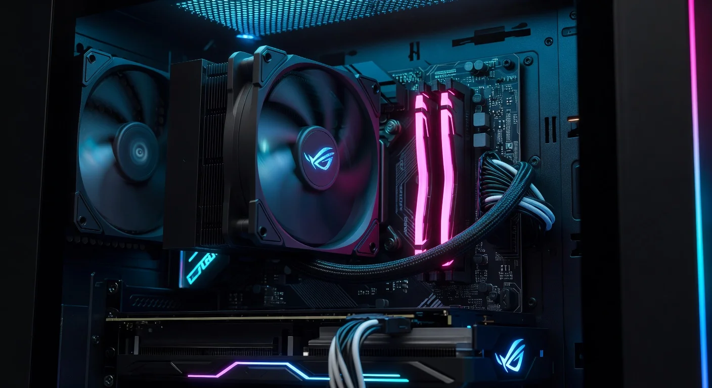 ASUS ROG Strix GT36 - detail closeup