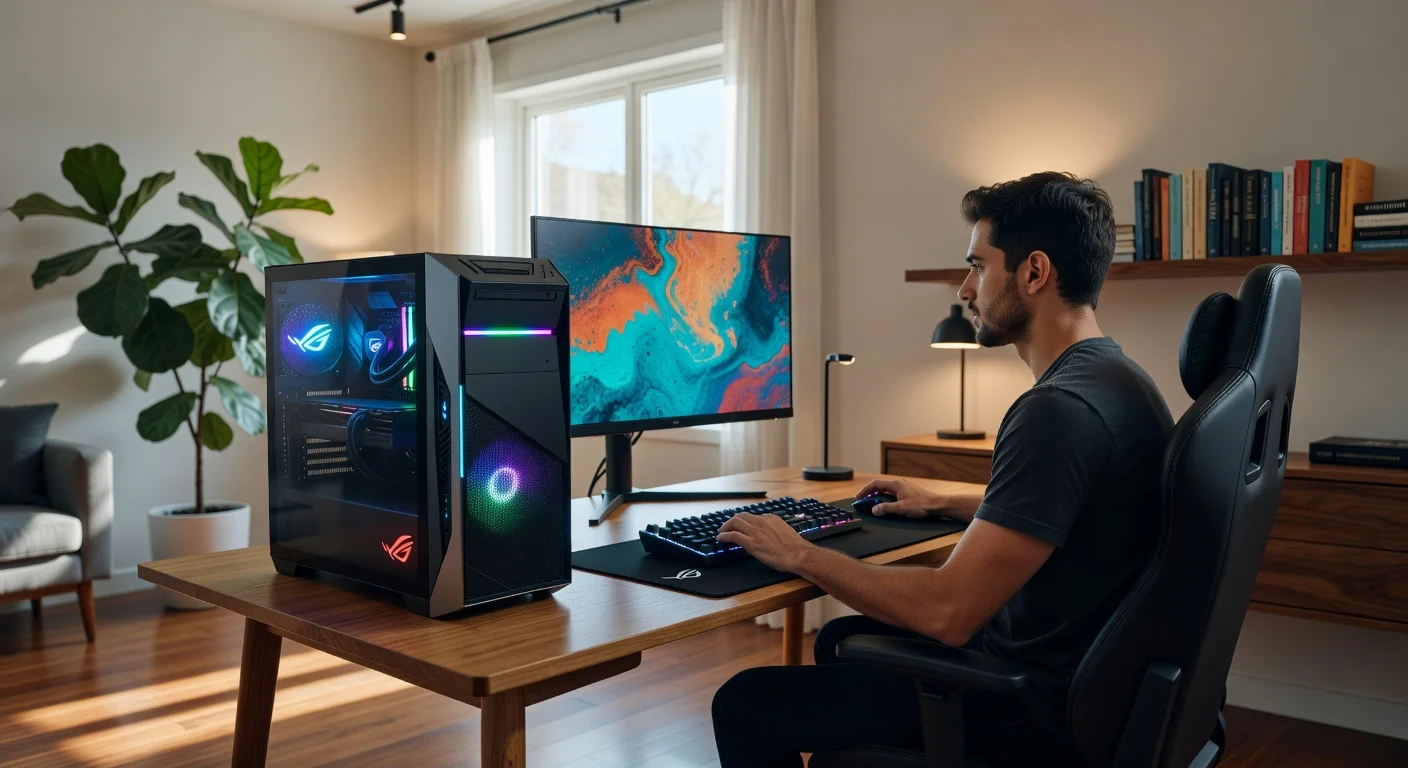 ASUS ROG Strix GT36 - in-use shot