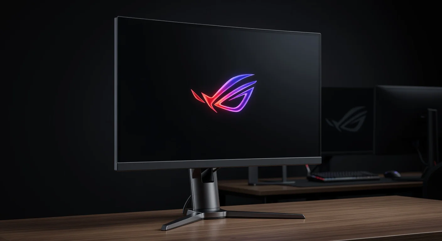 ASUS ROG Swift PG27UCDM - detail closeup