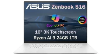 ASUS Zenbook S 16 (UM5606) — official Amazon product image