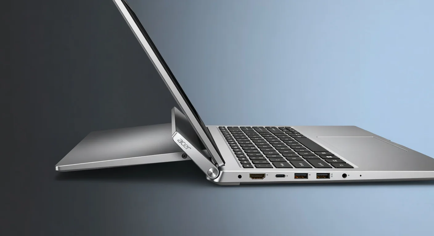 Acer Aspire 5 (2026 Model) - detail closeup Acer Aspire 5 (2026 Model) - detail closeup