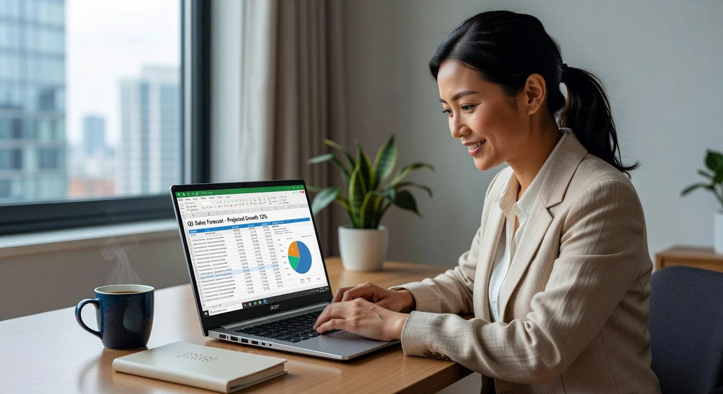Acer Aspire 5 (2026 Model) - in-use shot Acer Aspire 5 (2026 Model) - in-use shot