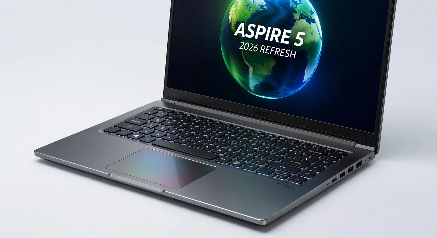 Acer Aspire 5 (2026 Refresh) - detail closeup