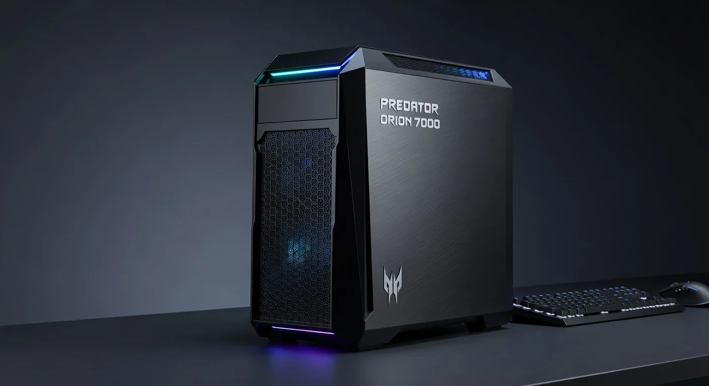 Acer Predator Orion 7000 (2026) - side profile
