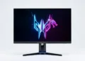 Acer Predator X27U Mark II - front design view