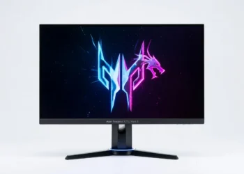 Acer Predator X27U Mark II - front design view