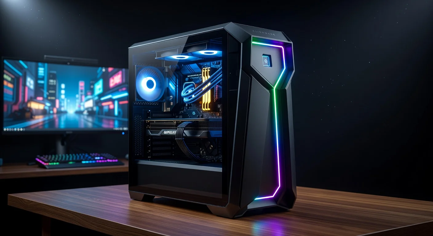 Alienware Aurora ACT1250 - detail closeup