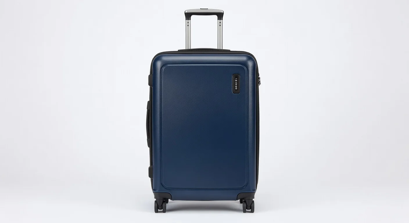 Amazon Basics Hardside Spinner 28-Inch - front design view Amazon Basics Hardside Spinner 28-Inch - front design view