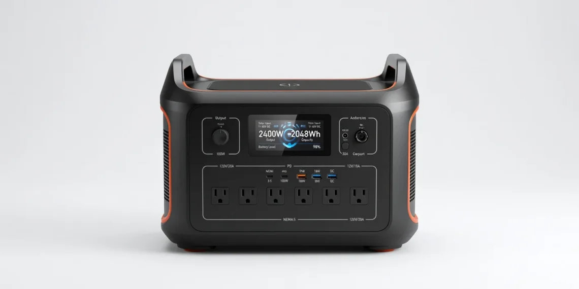 Anker PowerHouse 767 Pro - front design view