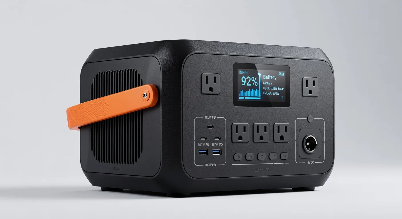 Anker PowerHouse 767 Pro - detail closeup