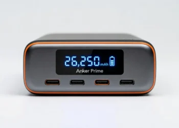 Anker Prime 26250mAh - front design view