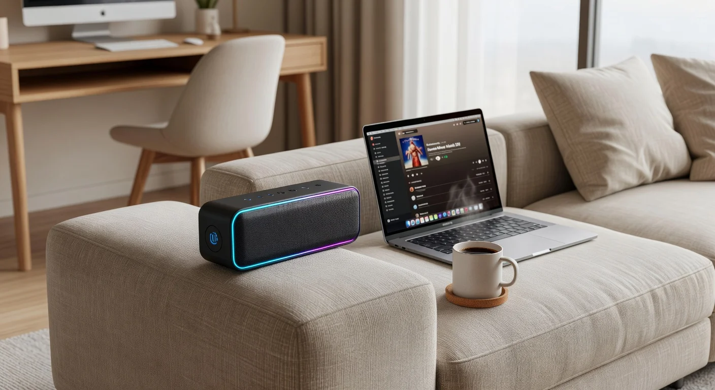 Anker Soundcore Motion X700 - in-use shot