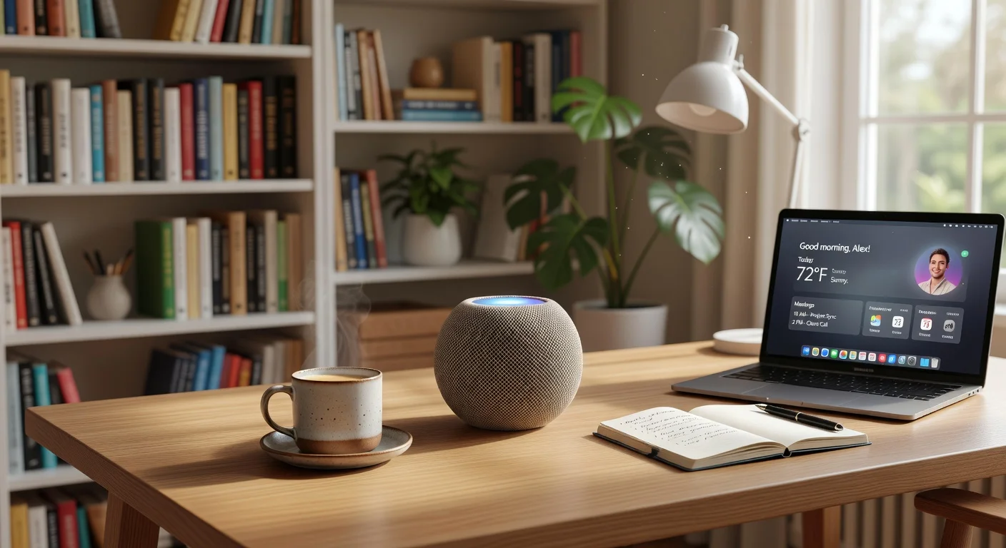Apple HomePod mini 2 - in-use shot
