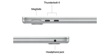 Apple MacBook Air 13-inch (M5, 2026) — official Amazon product image