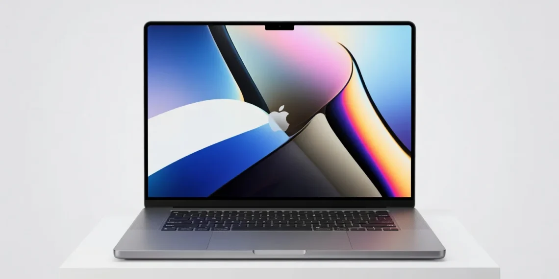 Apple MacBook Pro 14-inch (M3 Pro) - front design view