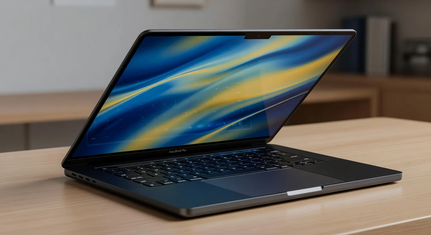 Apple MacBook Pro 14-inch (M3 Pro) - detail closeup