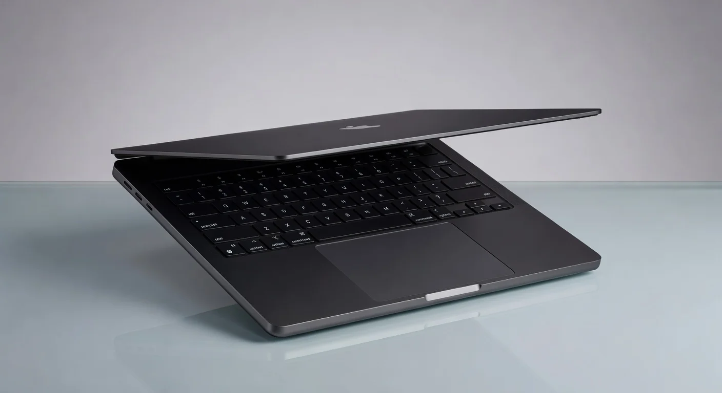 Apple MacBook Pro M3 Max - side profile Apple MacBook Pro M3 Max - side profile