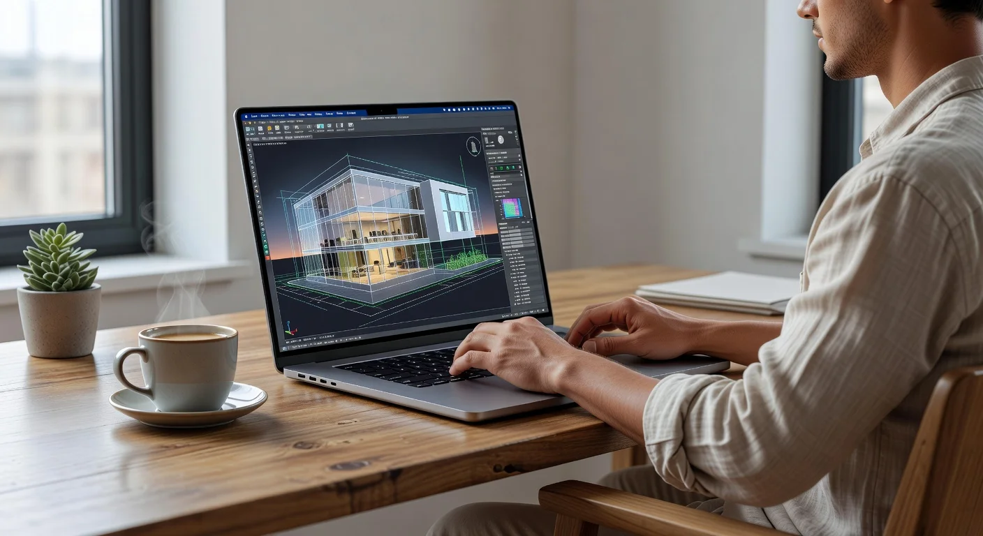 Apple MacBook Ultra - in-use shot