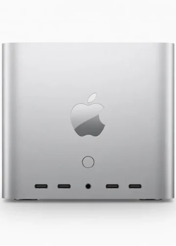 Apple Mac Studio M5 - front design view