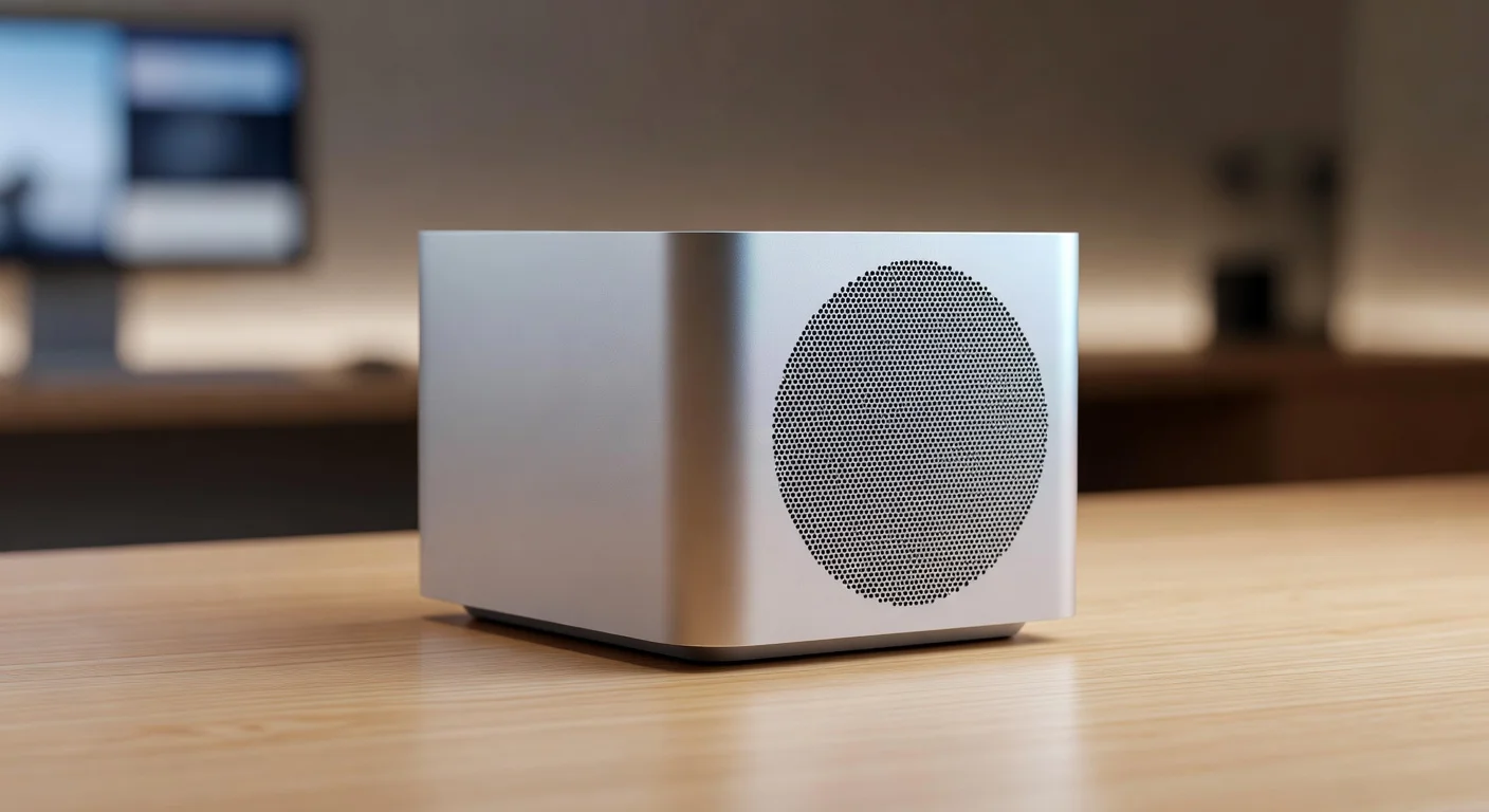 Apple Mac Studio M5 - side profile