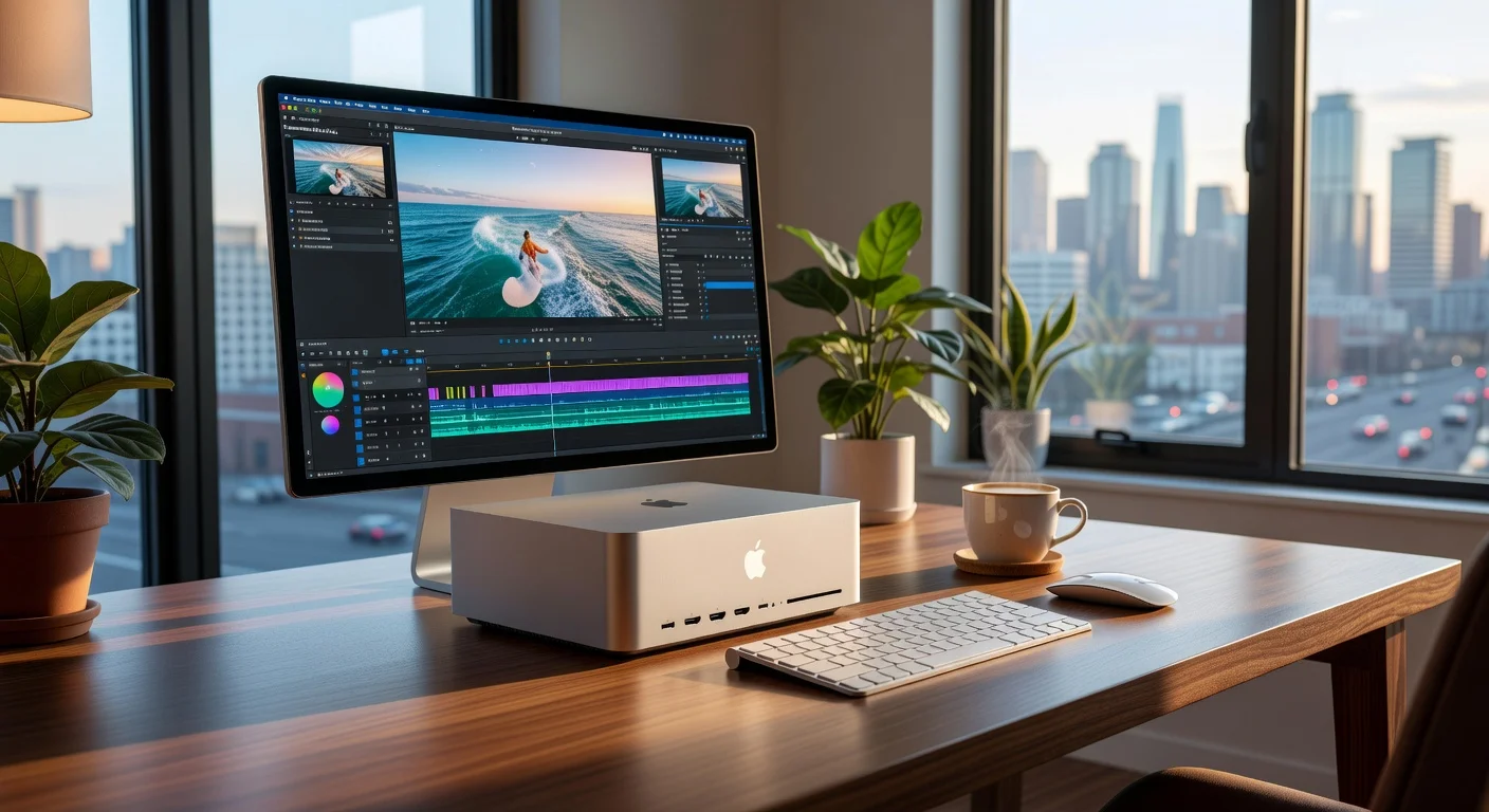 Apple Mac Studio M5 - in-use shot