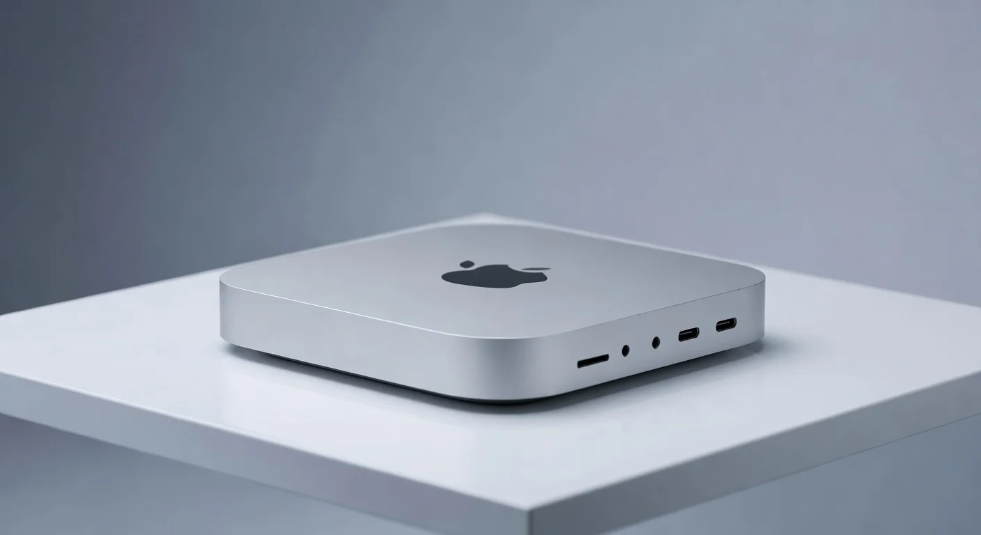 Apple Mac mini M5 Pro - side profile