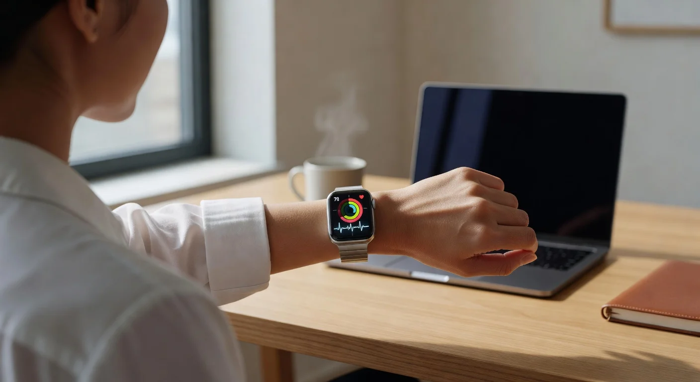 Apple Watch Series 10 - in-use shot
