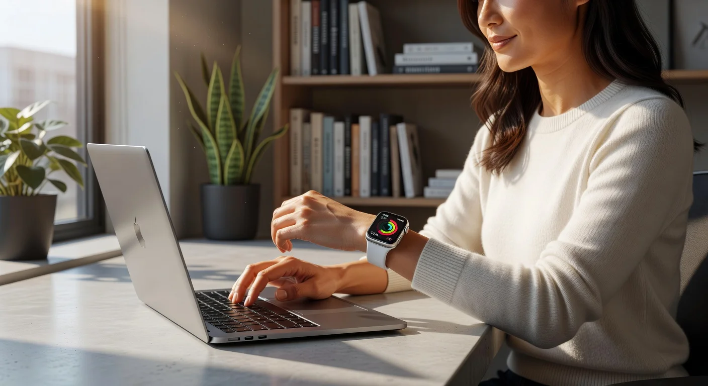 Apple Watch Series 11 - in-use shot