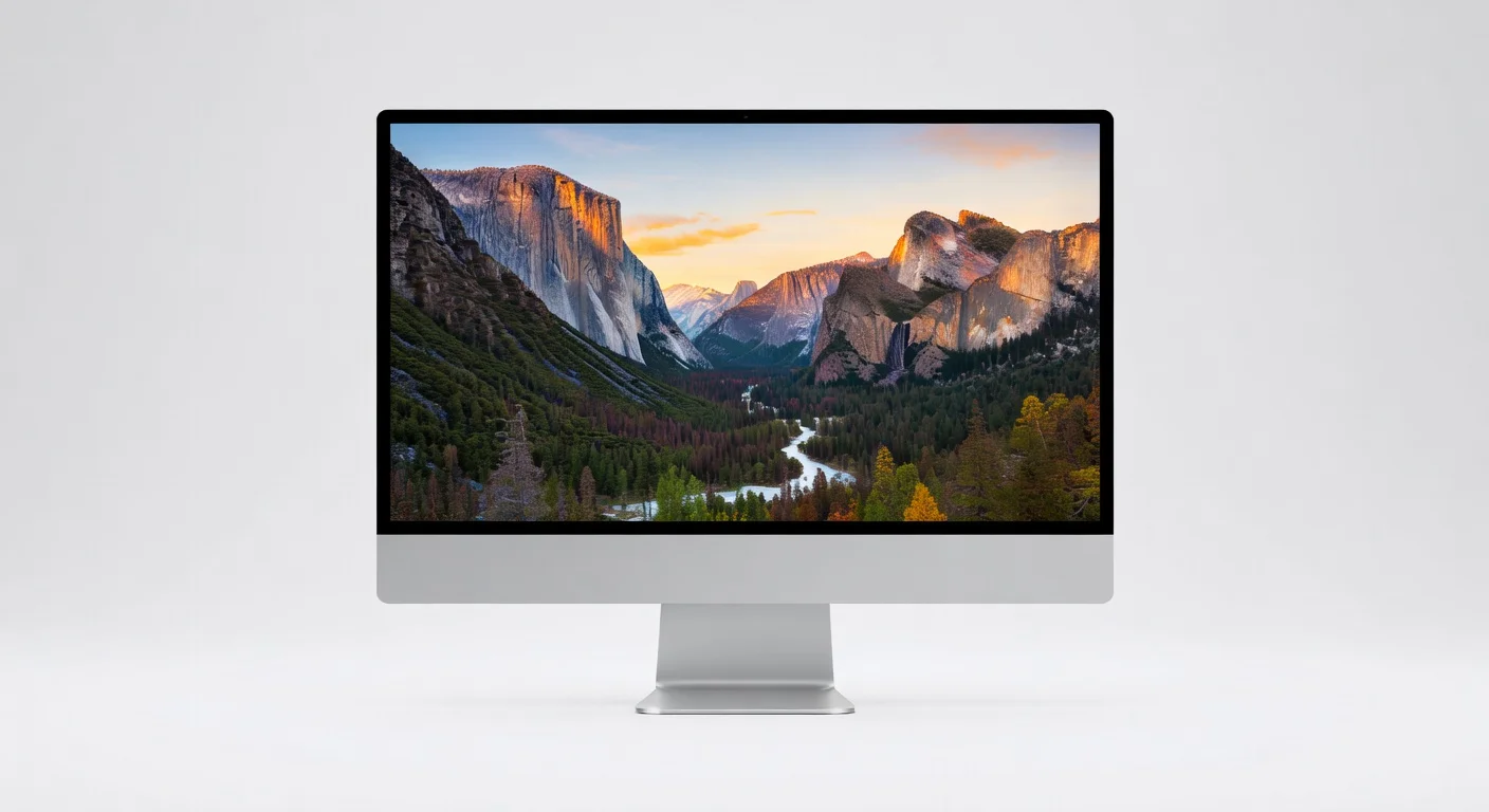 Apple iMac M3 Pro - front design view Apple iMac M3 Pro - front design view