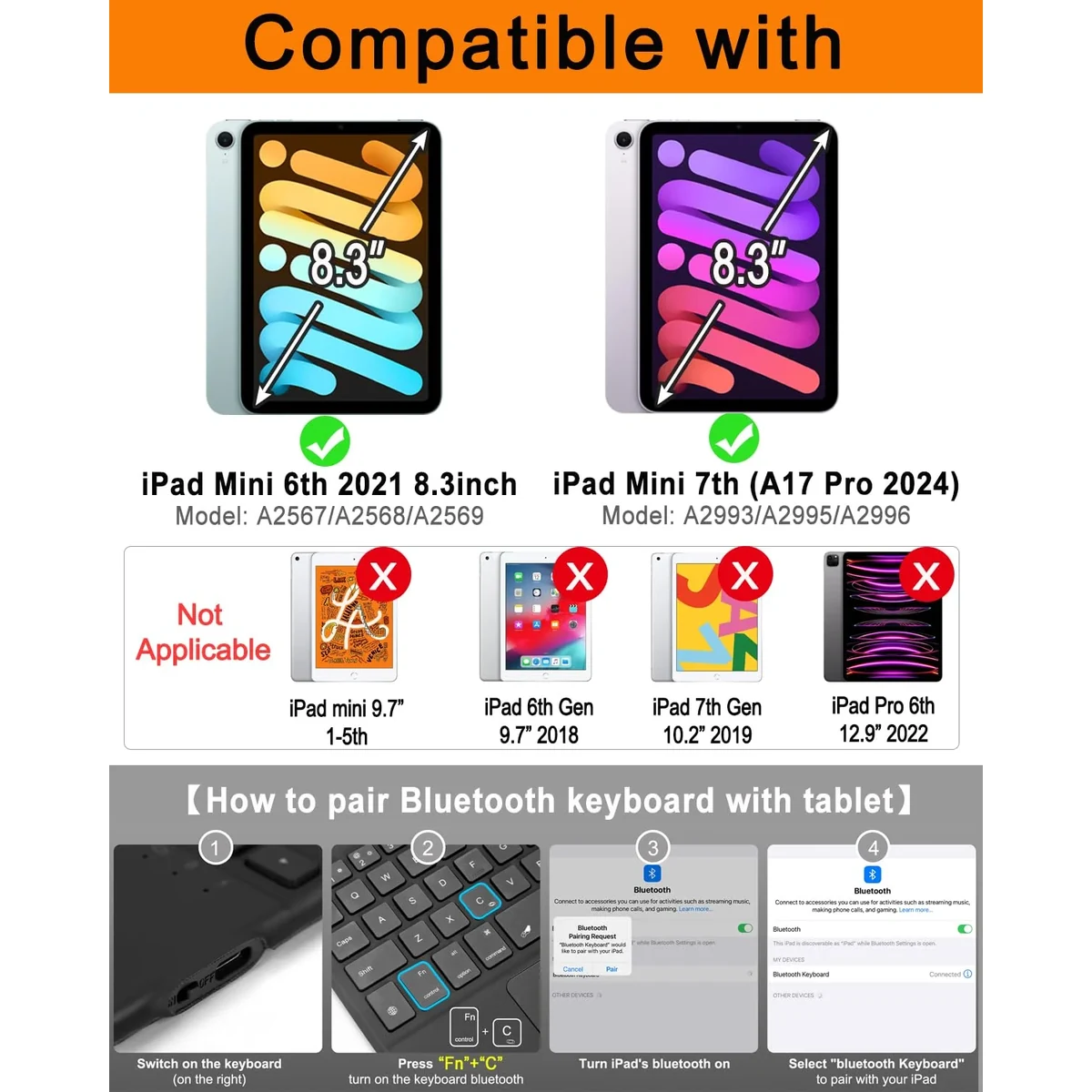 Apple iPad mini (7th Generation, 2024) — Amazon gallery image 1