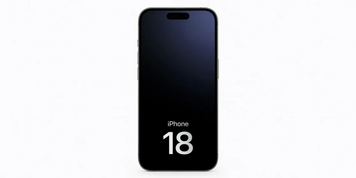 Apple iPhone 18 - front design view