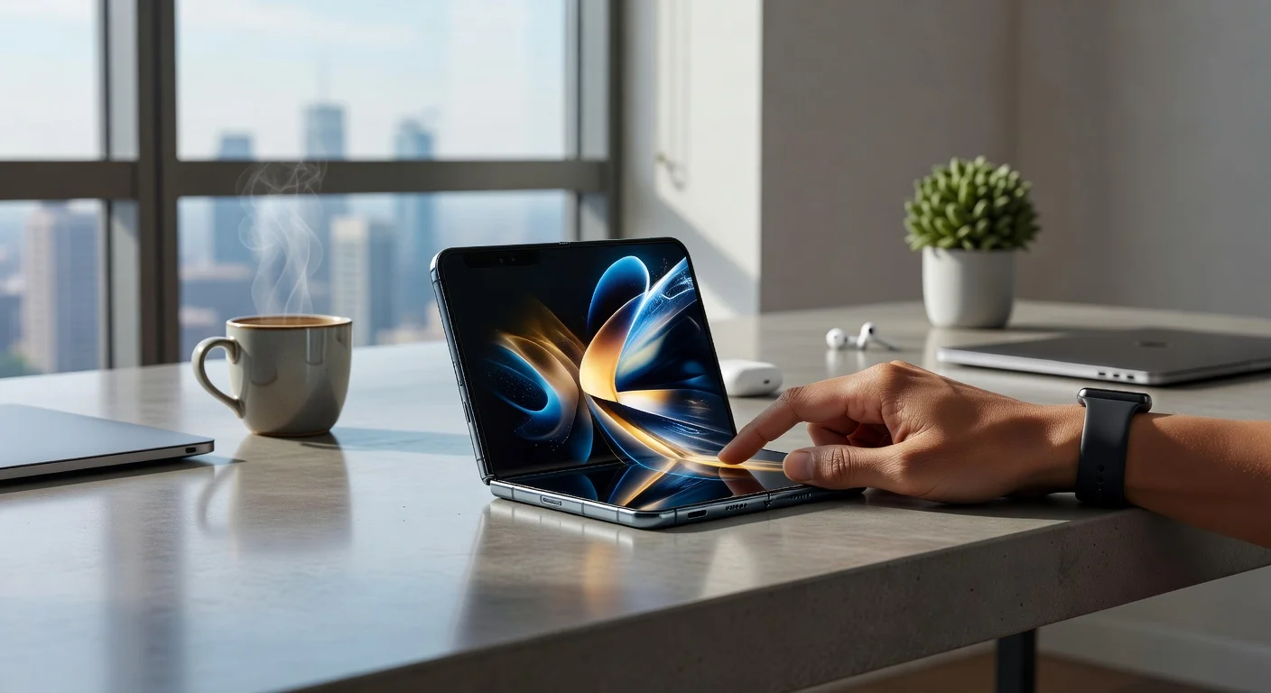 Apple iPhone Fold - in-use shot