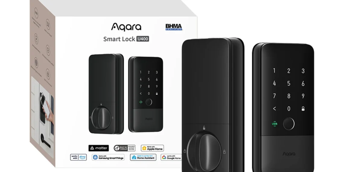 Aqara U400 Smart Lock — official Amazon product image