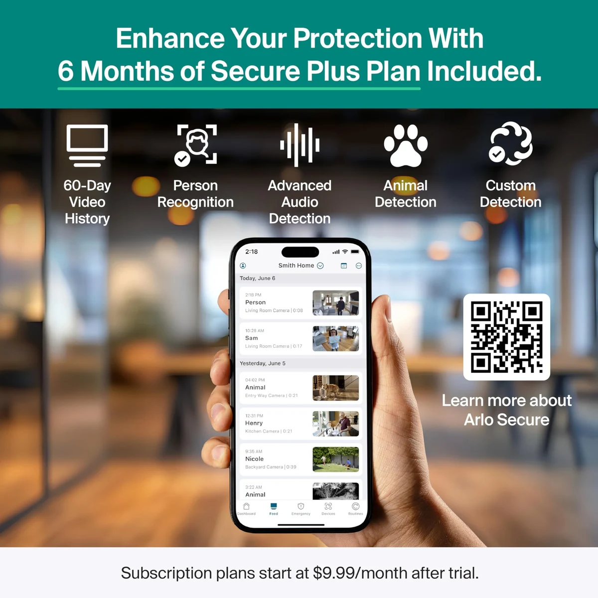 Arlo Essential Pan Tilt Indoor — Amazon gallery image 3
