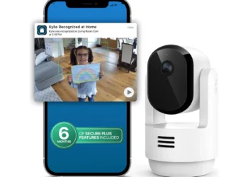 Arlo Essential Pan Tilt Indoor — official Amazon product image