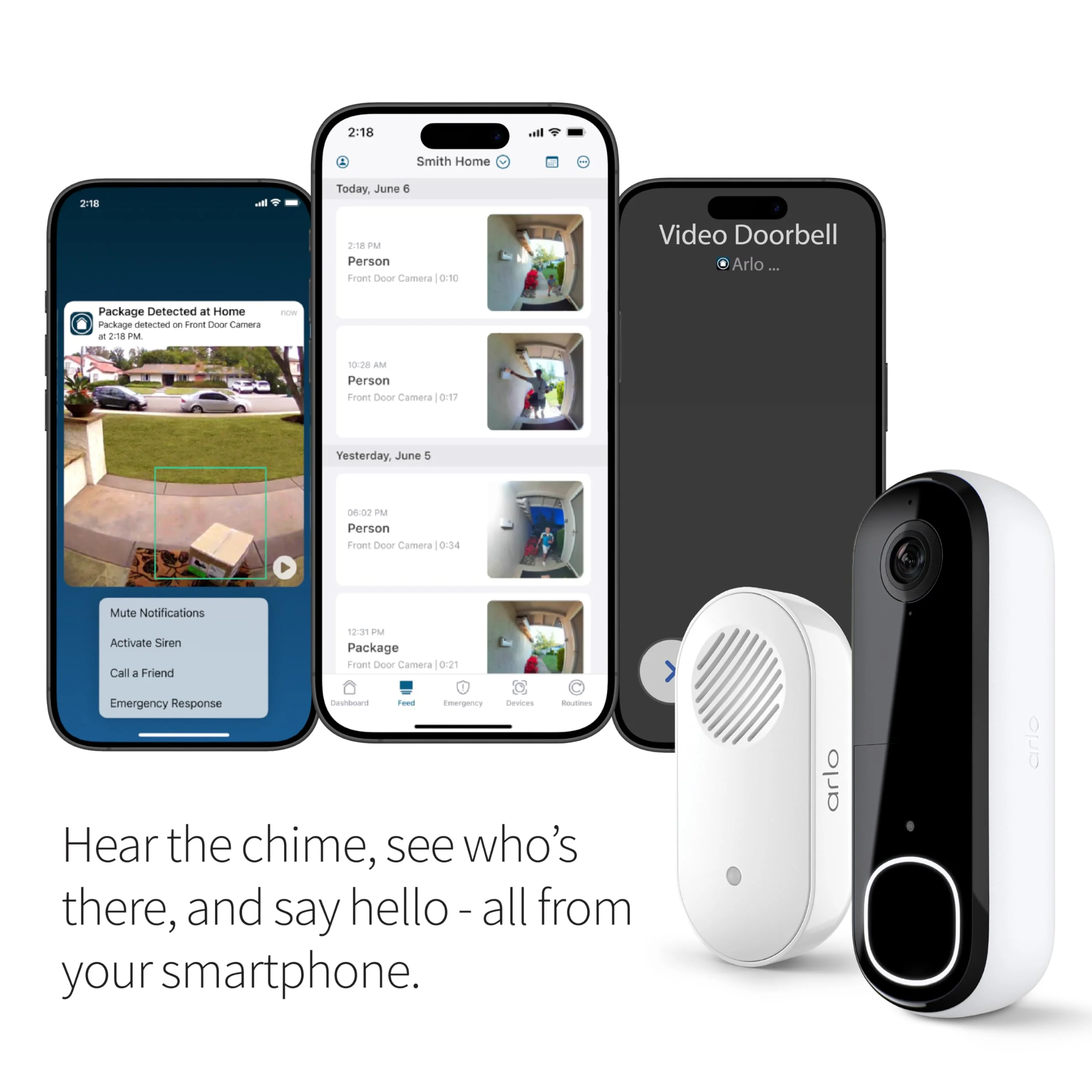 Arlo Video Doorbell (2nd Gen) — Amazon gallery image 2
