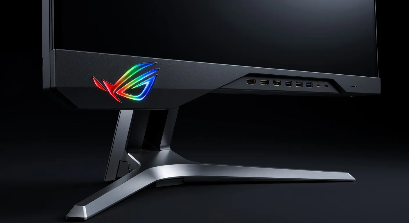 Asus ROG Swift PG42UQ2 - detail closeup