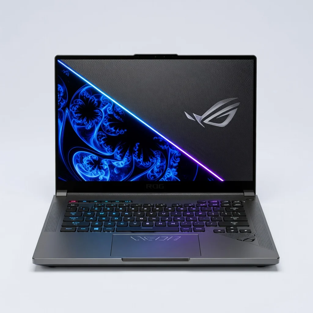 Asus ROG Zephyrus G14 (2026 Edition) - front design view Asus ROG Zephyrus G14 (2026 Edition) - front design view