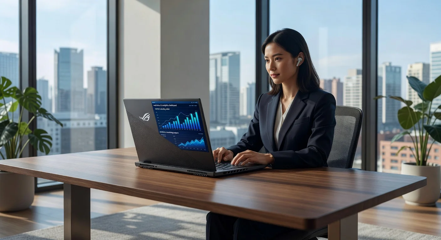 Asus ROG Zephyrus G14 (2026 Edition) - detail closeup