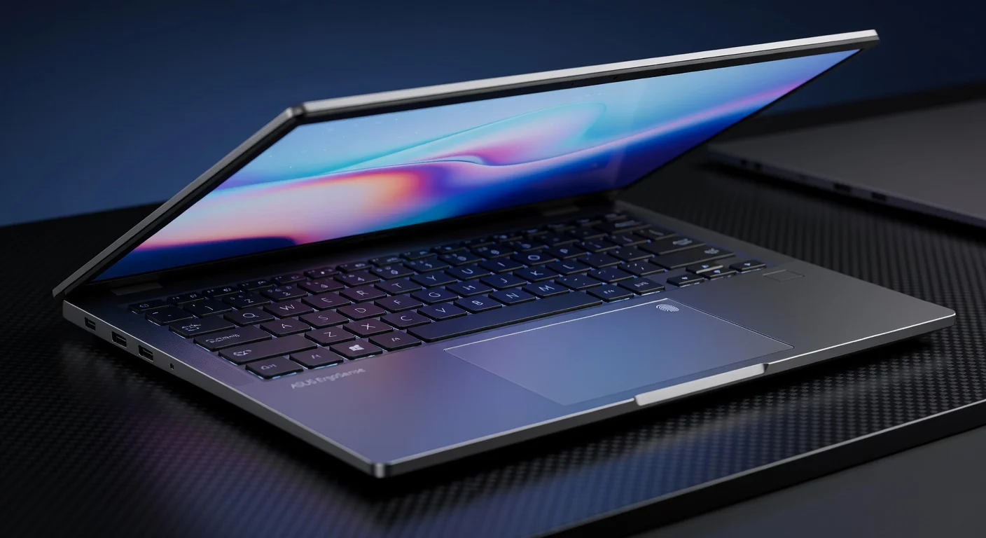 Asus ZenBook 14 OLED (2026) - detail closeup