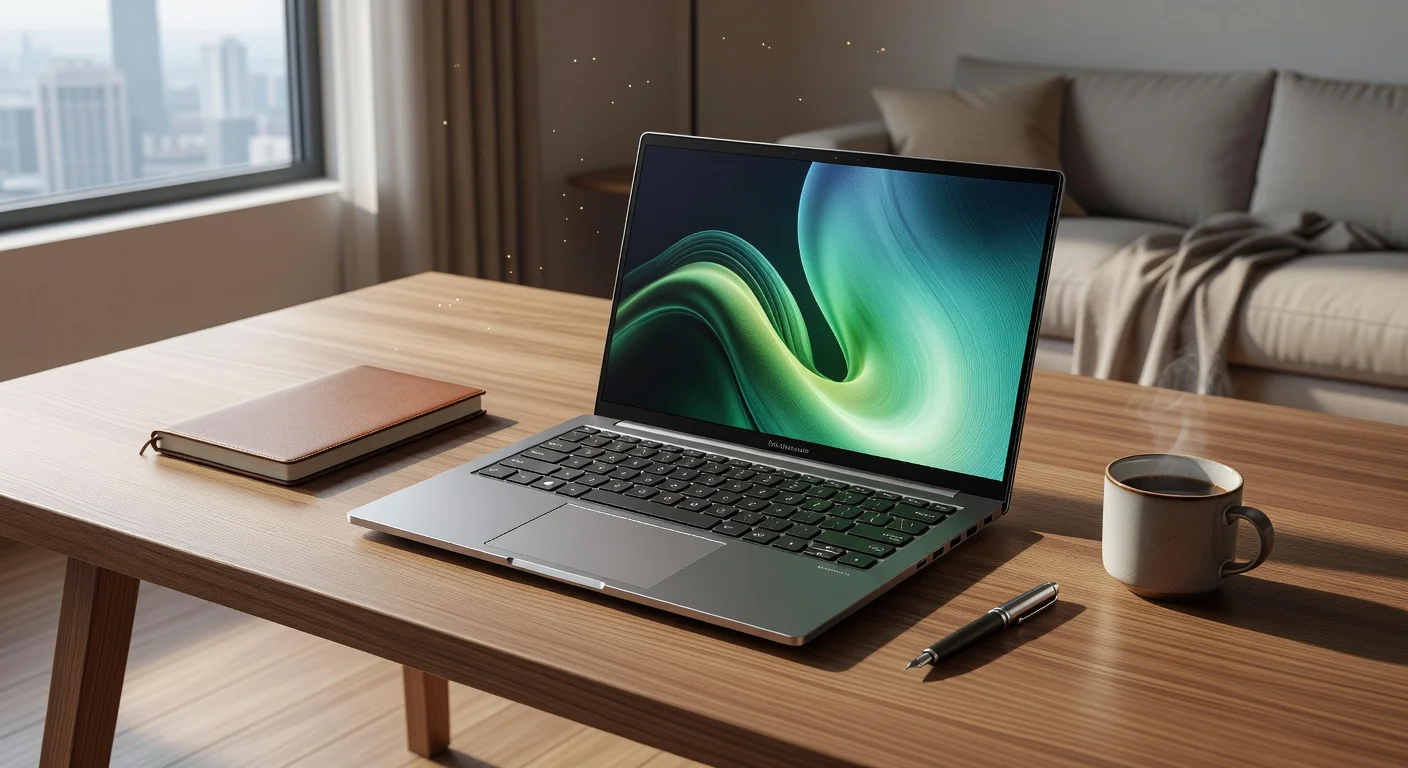 Asus ZenBook 14 OLED (2026) - in-use shot