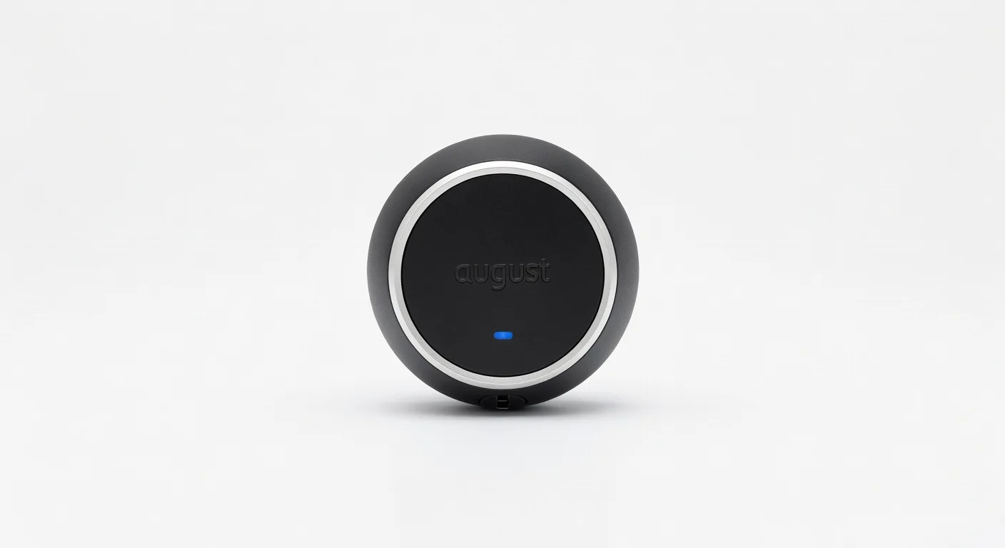 August Wi-Fi Smart Lock - side profile
