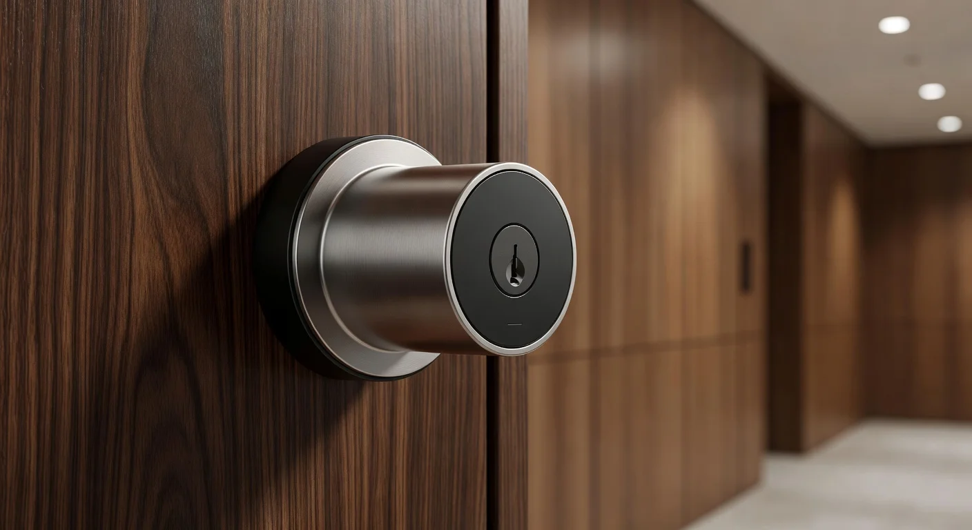 August Wi-Fi Smart Lock - detail closeup