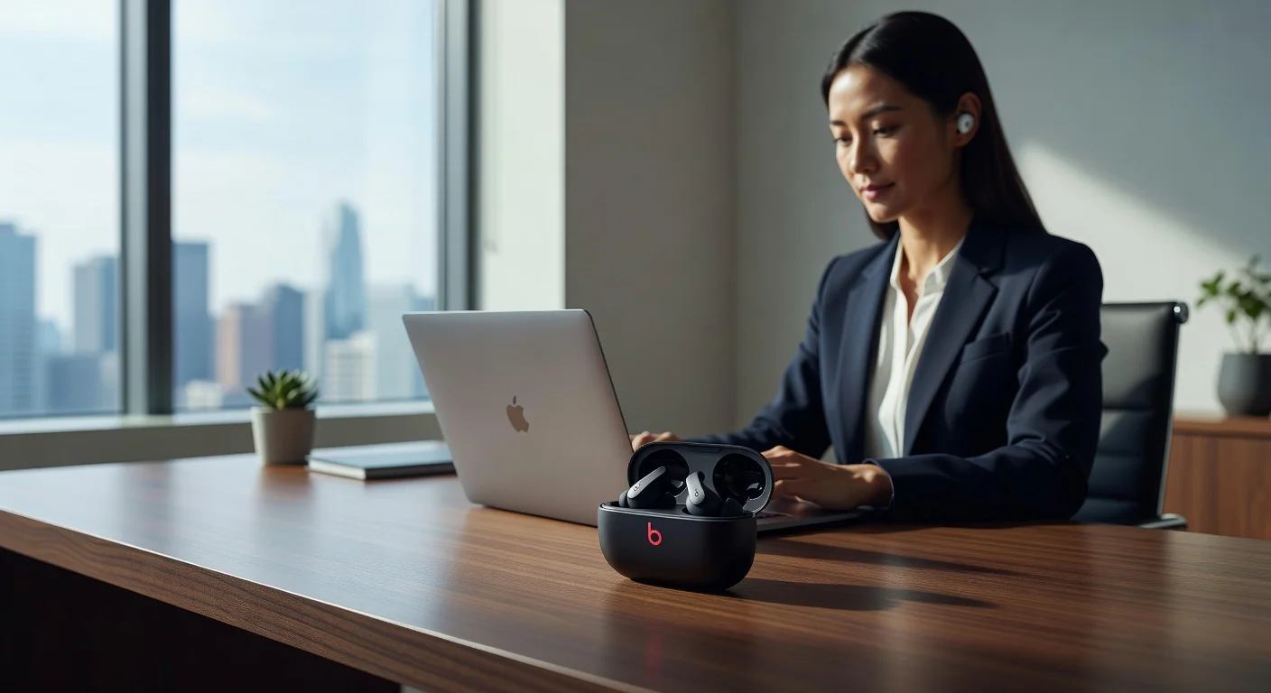 Beats Studio Buds Plus 2 - in-use shot Beats Studio Buds Plus 2 - in-use shot