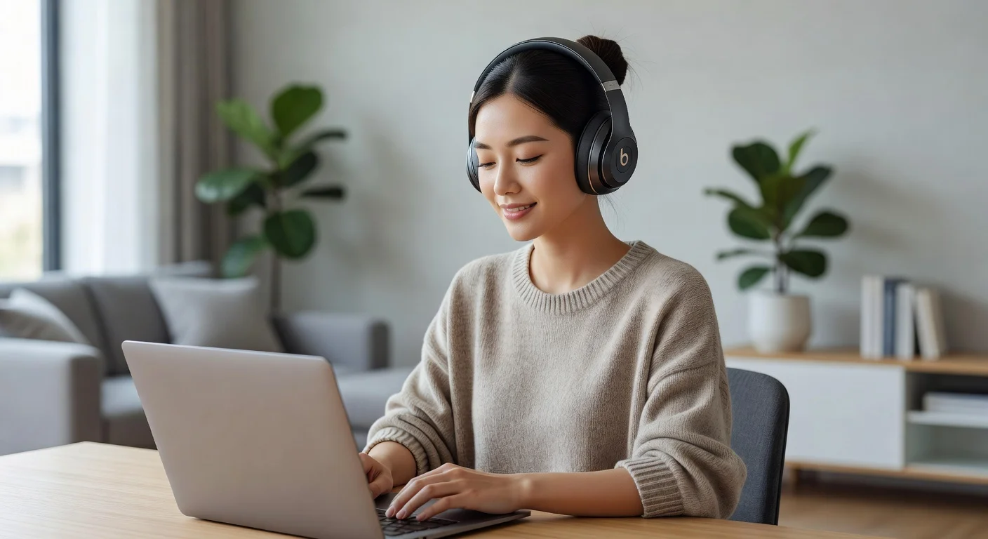 Beats Studio Pro Plus - in-use shot