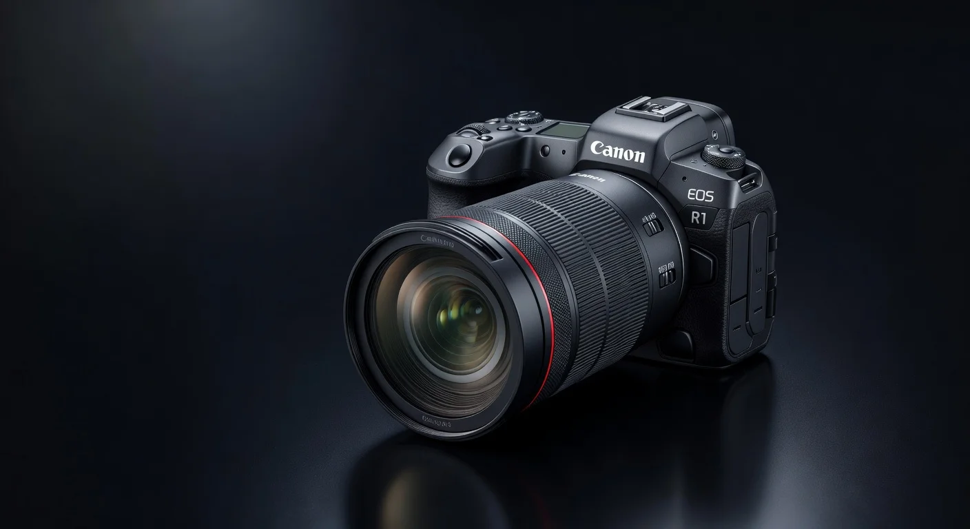 Canon EOS R1 - side profile