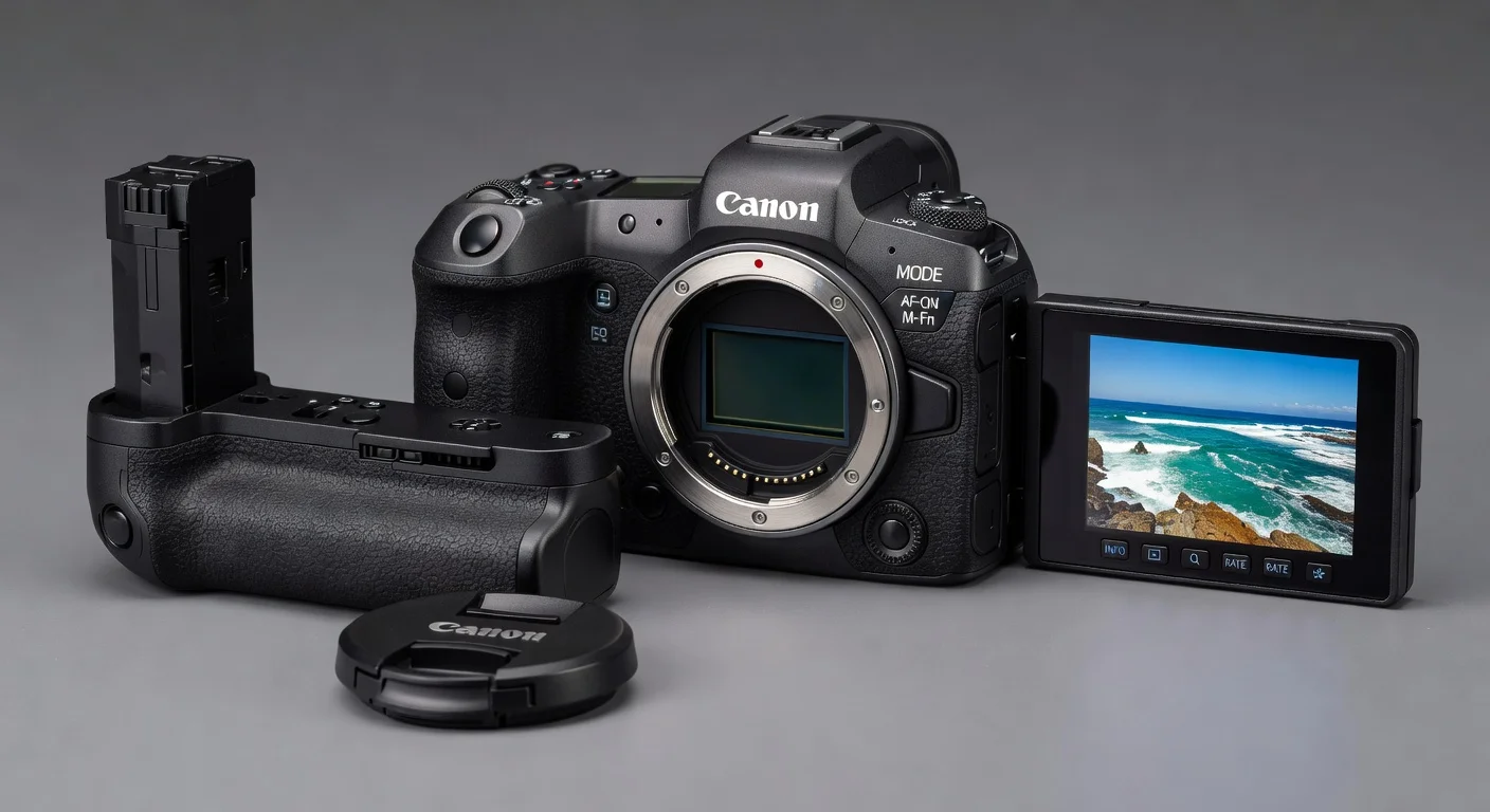 Canon EOS R1 - detail closeup