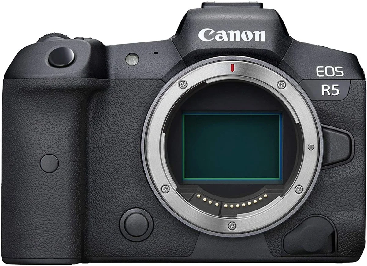 Canon EOS R5 Mark II - detail closeup