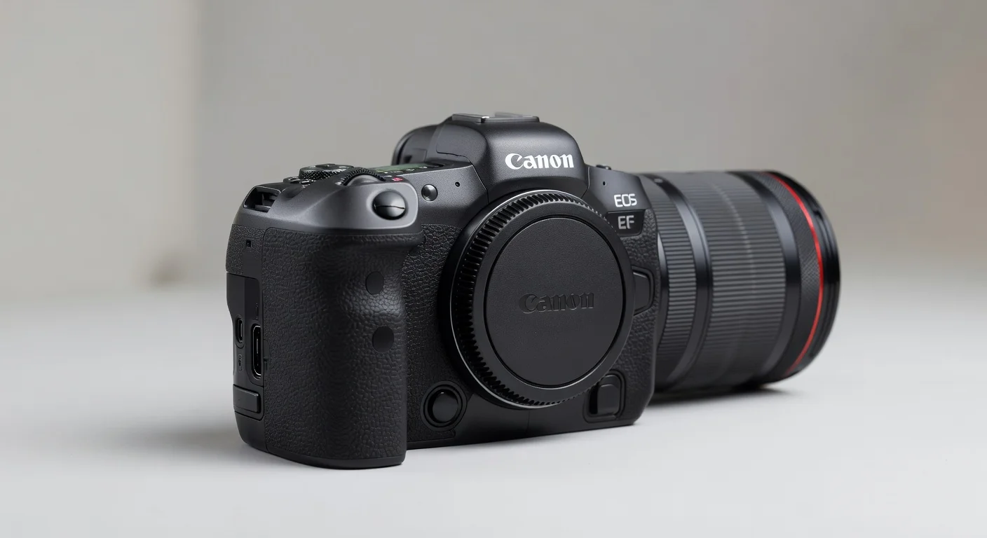 Canon EOS R5 Mark II - detail closeup